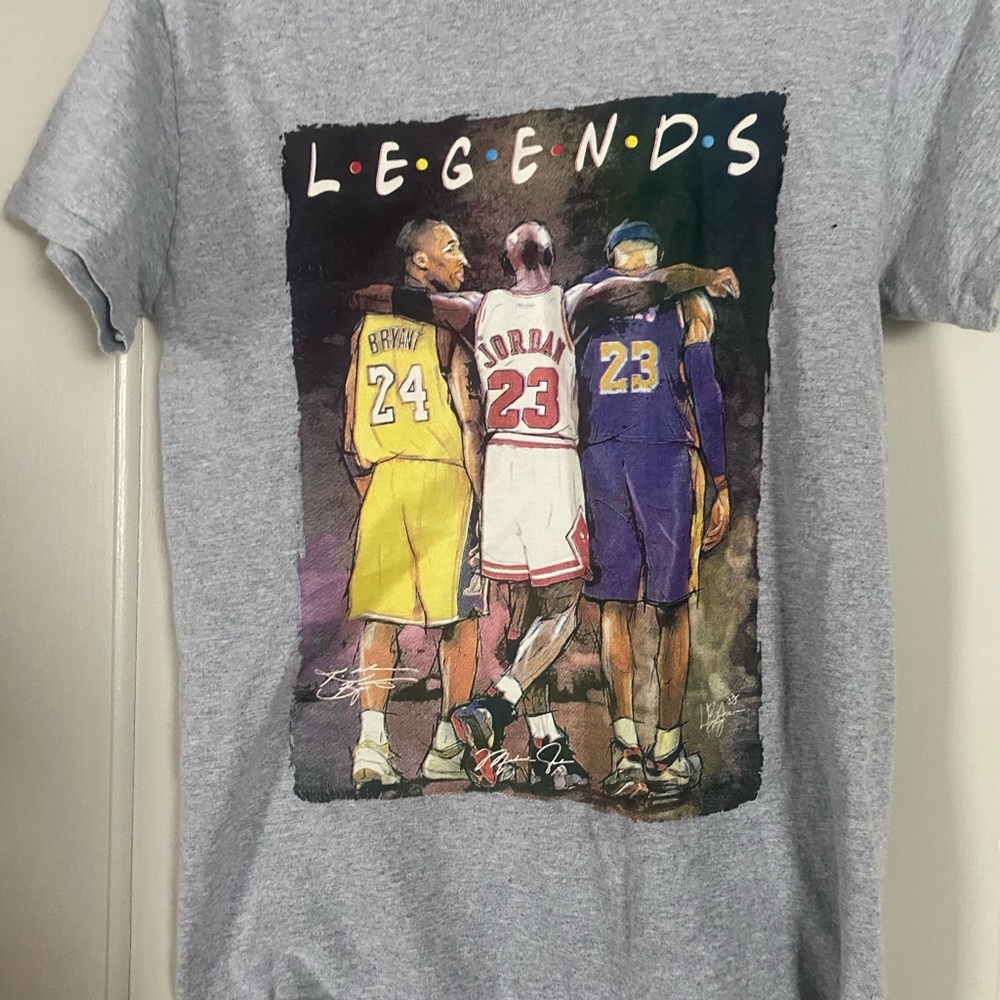 Basketball players tshirt - Kobe, Jordan, Lebron